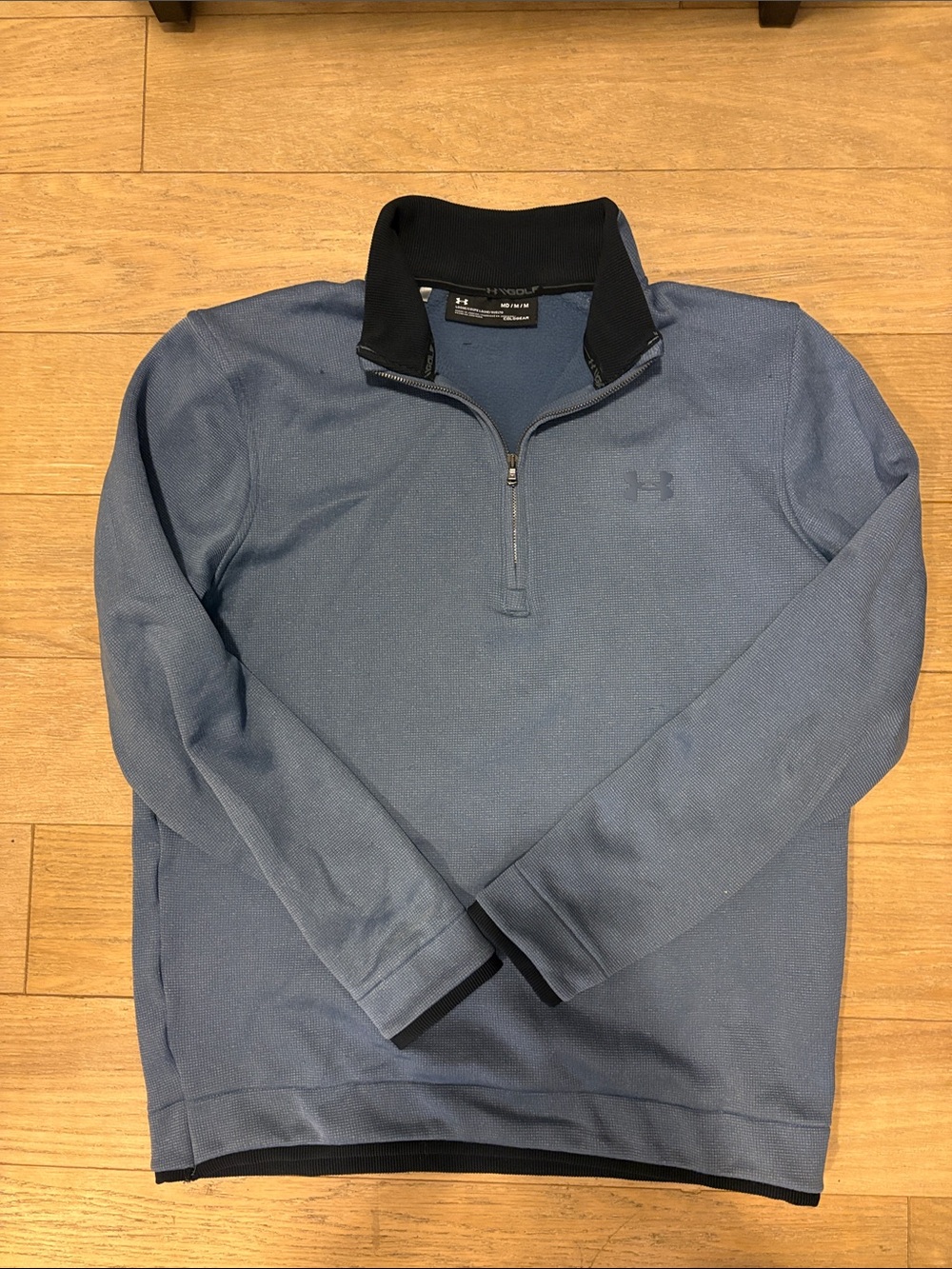 Under Armour Men’s Slate Blue Quarter-Zip Lightweight Pullover